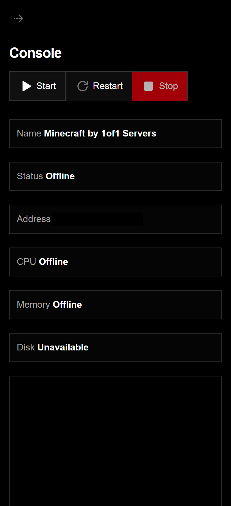Easy To Use in the control panel on mobile