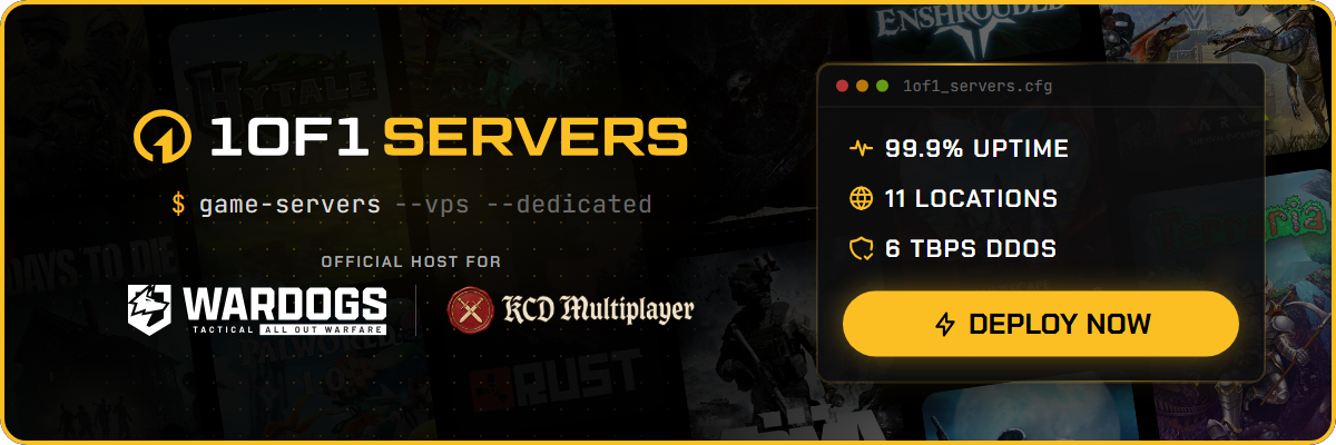 1of1 Servers horizontal stream ad