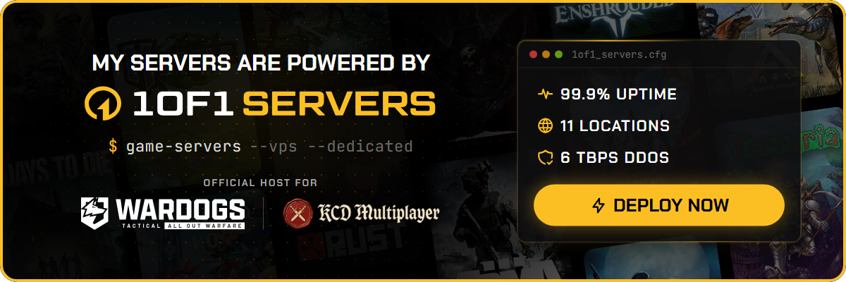 1of1 Servers horizontal stream ad
