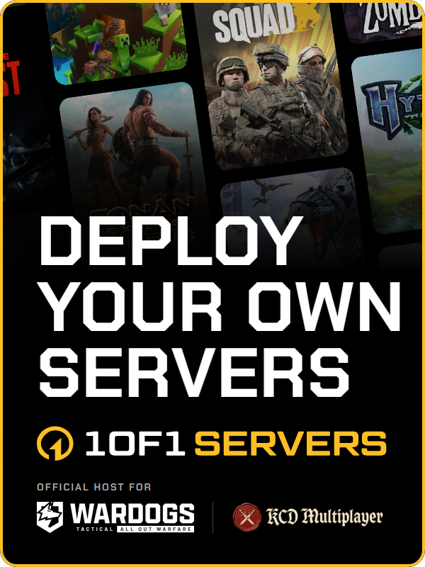 1of1 Servers vertical stream ad