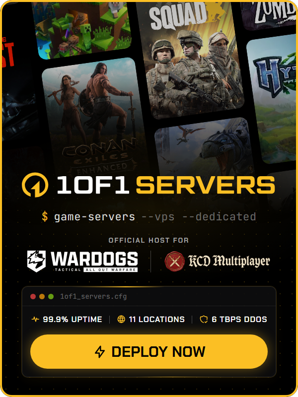 1of1 Servers vertical stream ad